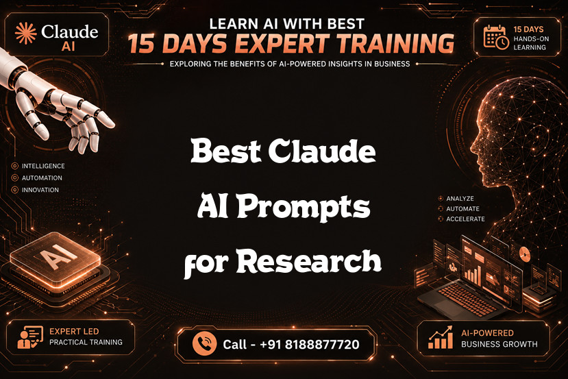 Best Claude AI Prompts for Research