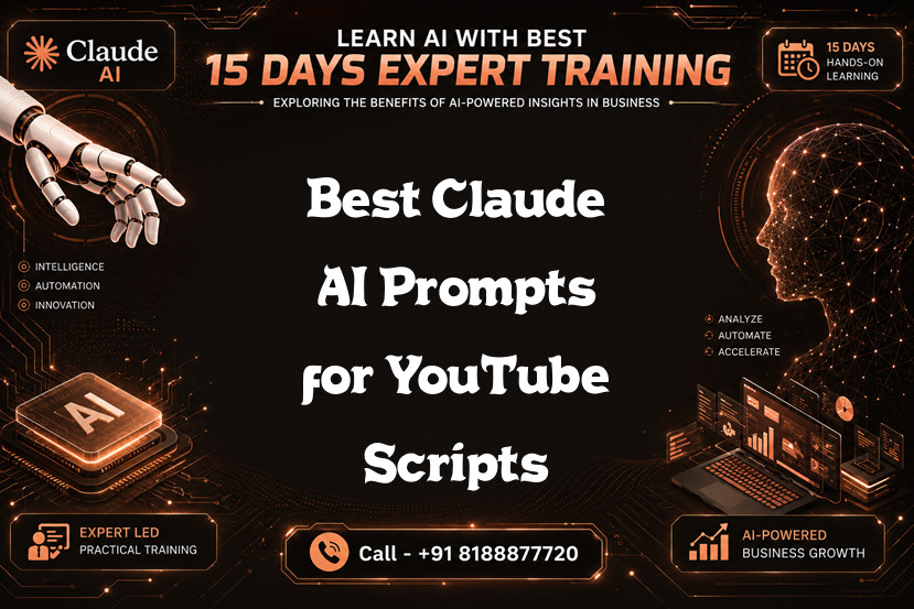 Best Claude AI Prompts for YouTube Scripts