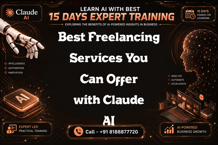 Best Freelancing Services You Can Offer with Claude AI