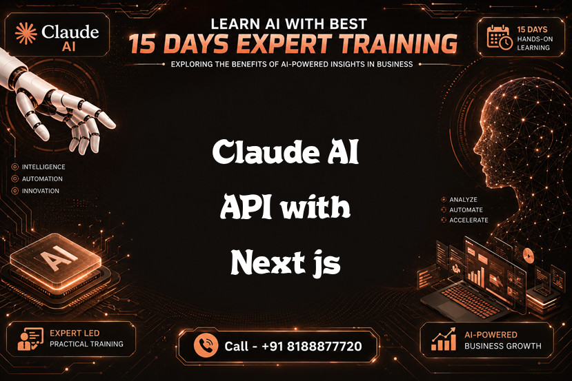 Claude AI API with Next.js