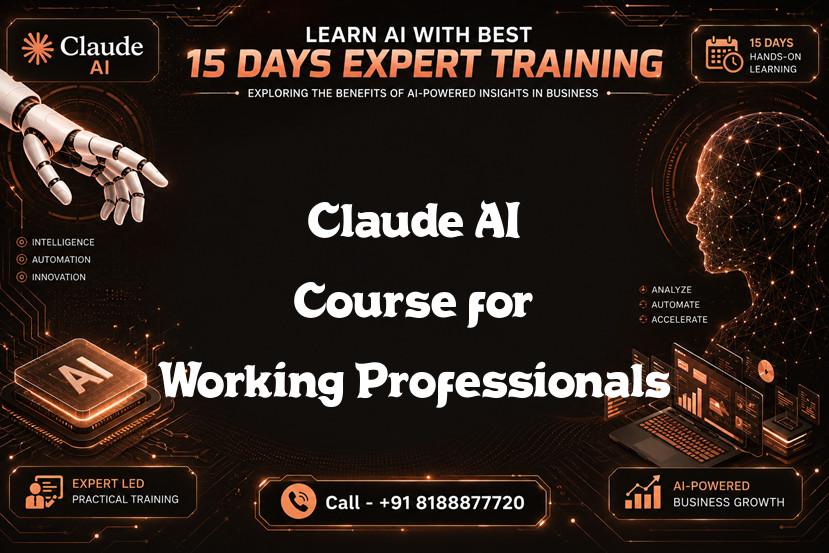 Claude AI Course for Working Professionals