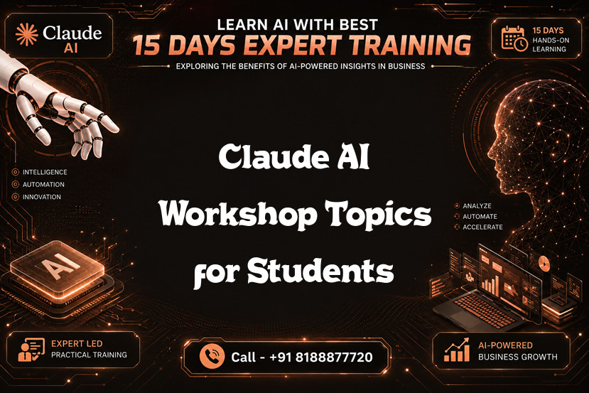 Claude AI Workshop Topics for Students