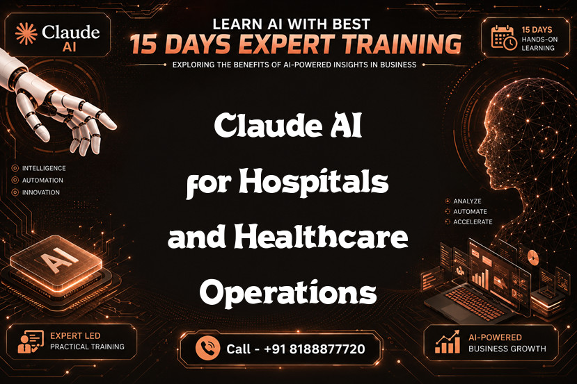 Claude AI for Hospitals and Healthcare Operations
