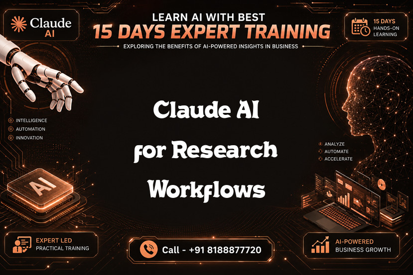 Claude AI for Research Workflows