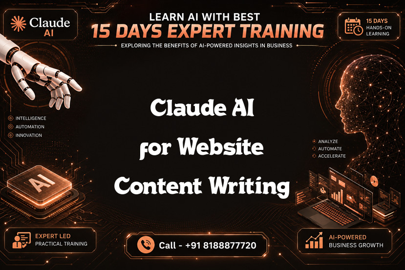 Claude AI for Website Content Writing