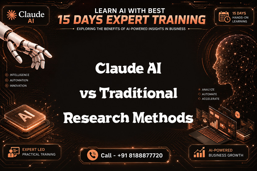 Claude AI vs Traditional Research Methods