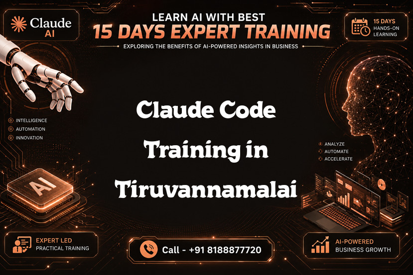 Claude Code Training in Tiruvannamalai