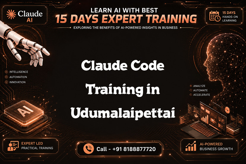 Claude Code Training in Udumalaipettai