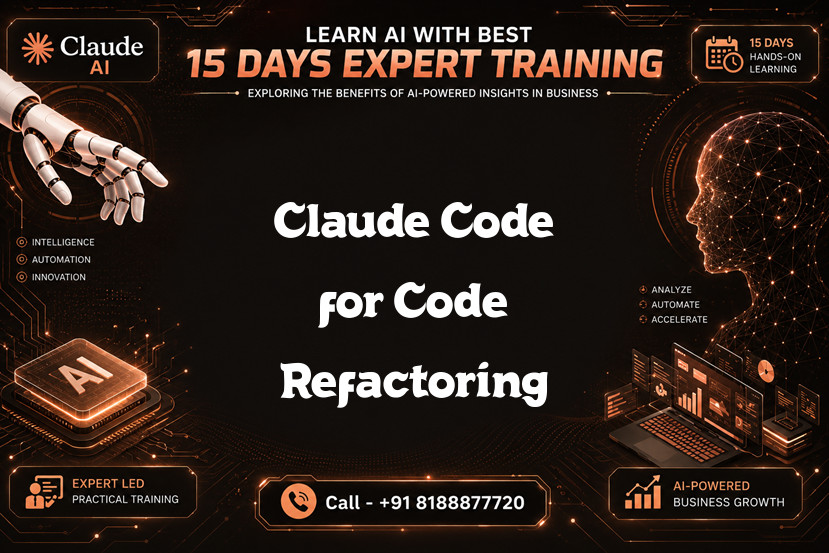 Claude Code for Code Refactoring
