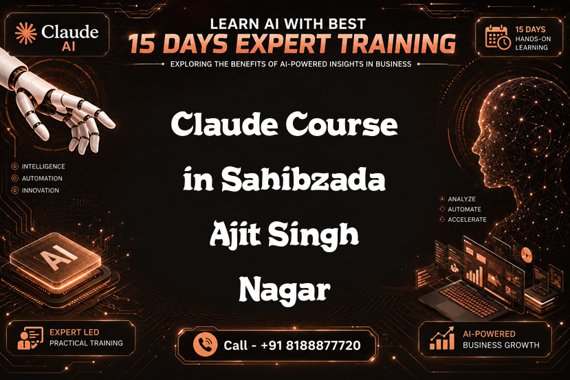 Claude Course in Sahibzada Ajit Singh Nagar