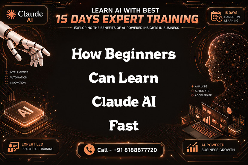 How Beginners Can Learn Claude AI Fast