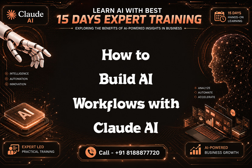 How to Build AI Workflows with Claude AI